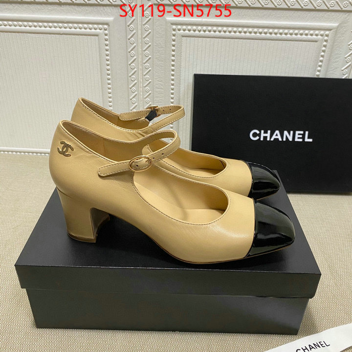 Women Shoes-Chanel,quality replica , ID: SN5755,$: 119USD