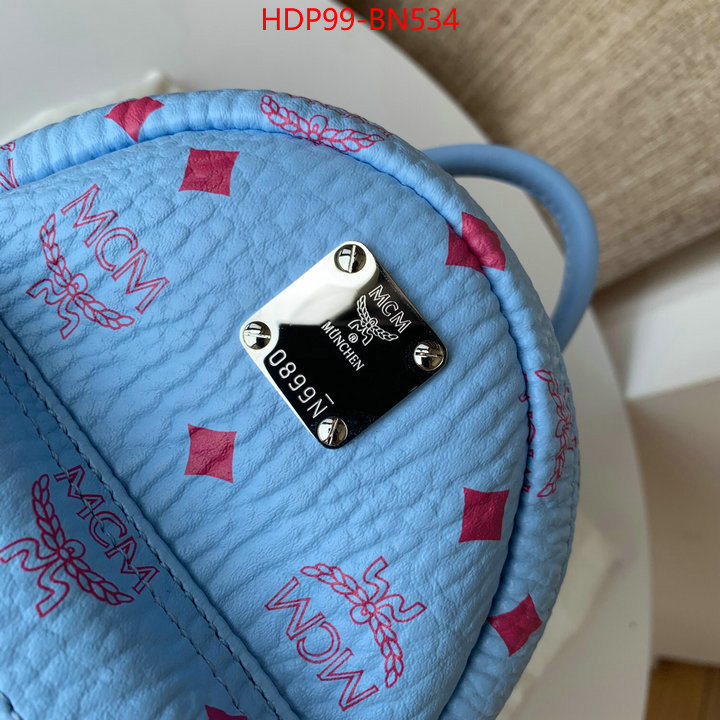 MCM Bags(TOP)-Backpack-,ID: BN534,$: 99USD