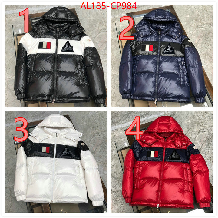 Down jacket Men-Moncler,aaaaa+ class replica , ID: CP984,$:185USD