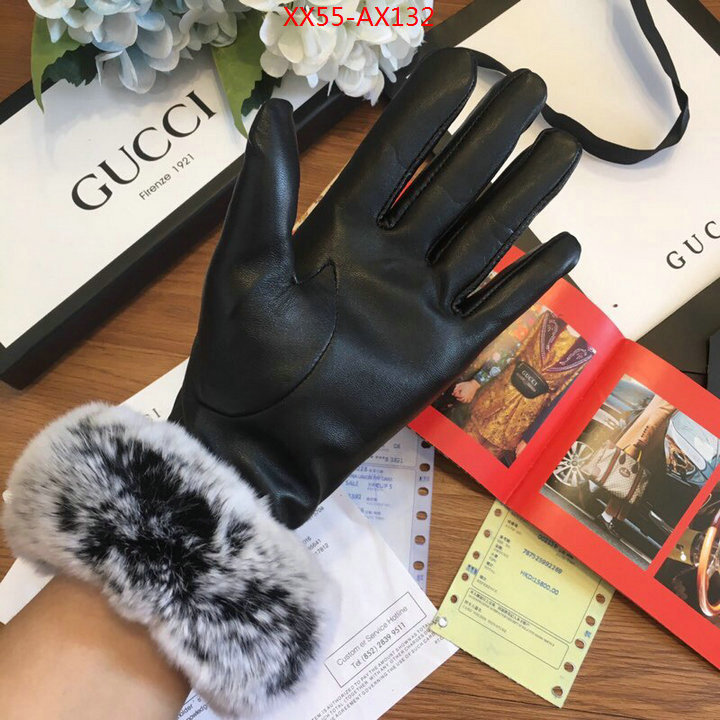 Gloves-Gucci,quality replica , ID: AX132,$: 55USD