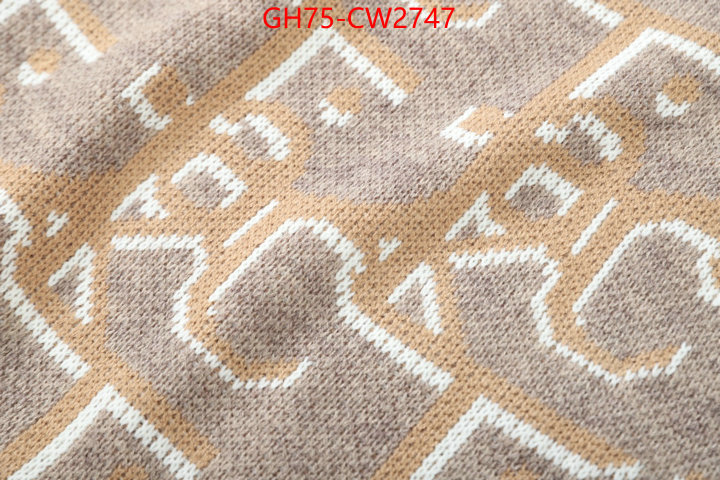 Clothing-Dior,what is a 1:1 replica , ID: CW2747,$: 75USD