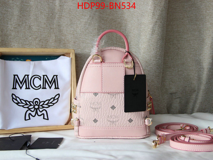 MCM Bags(TOP)-Backpack-,ID: BN534,$: 99USD