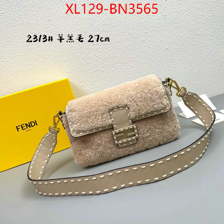 Fendi Bags(4A)-Baguette-,aaaaa replica designer ,ID: BN3565,$: 129USD