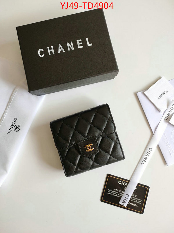 Chanel Bags(4A)-Wallet-,ID: TD4904,$: 49USD