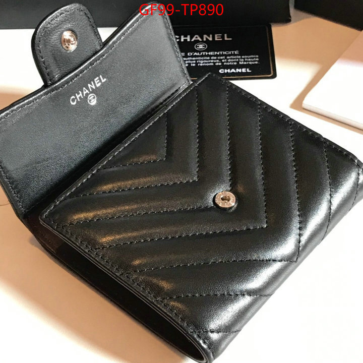 Chanel Bags(TOP)-Wallet-,ID: TP890,$: 99USD