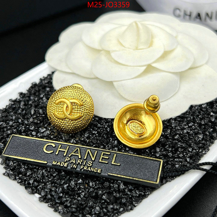 Jewelry-Chanel,replicas , ID: JO3359,$: 25USD