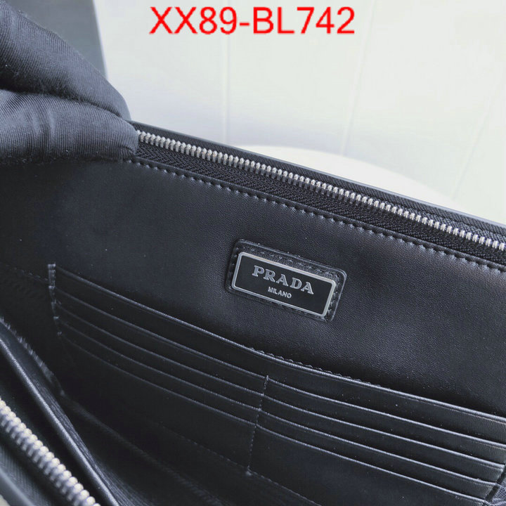 Prada Bags(TOP)-Clutch-,ID: BL742,$:89USD