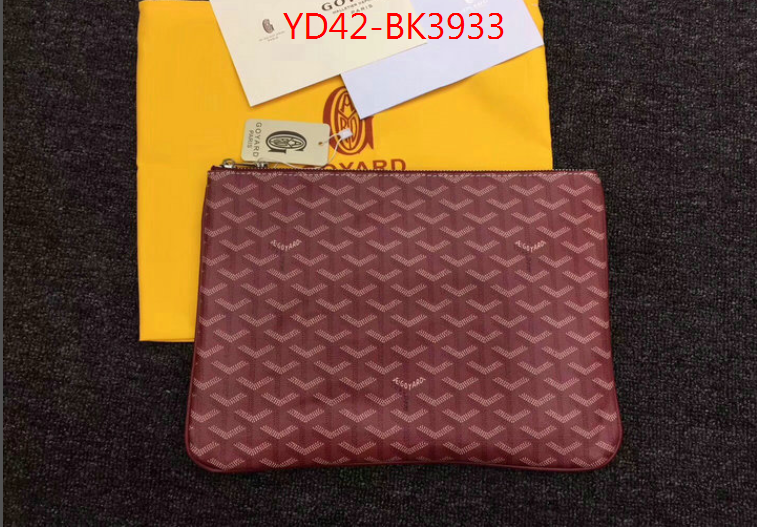 Goyard Bags(4A)-Clutch-,2023 perfect replica designer ,ID:BK3933,$:42USD