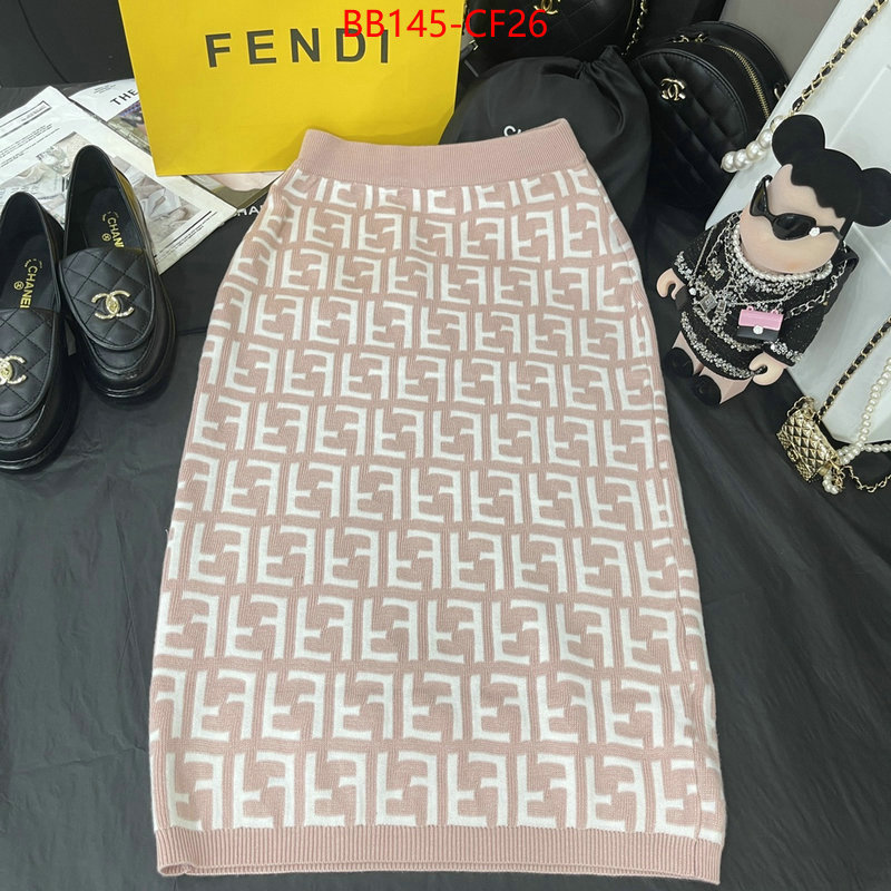 Clothing-Fendi,where can you buy a replica , ID: CF26,$: 145USD