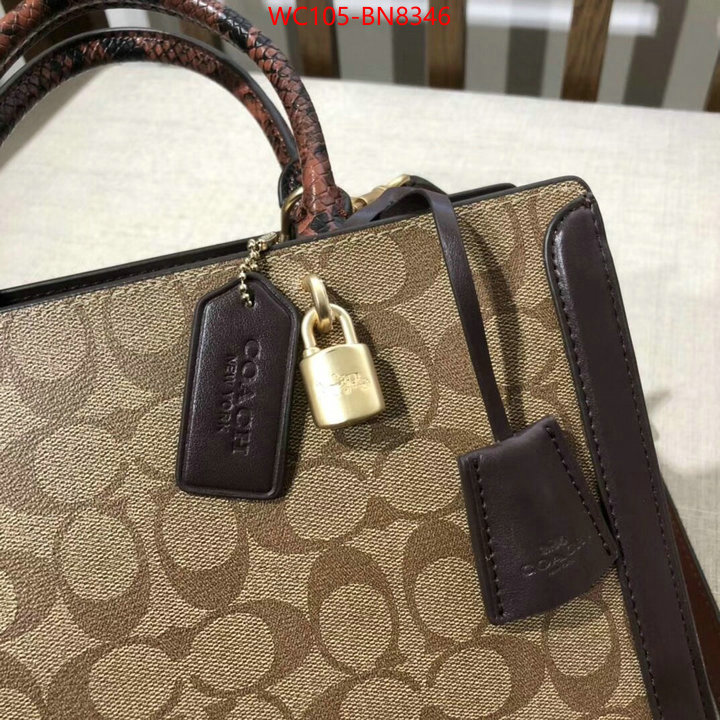 Coach Bags(4A)-Handbag-,what is a counter quality ,ID: BN8346,$: 105USD