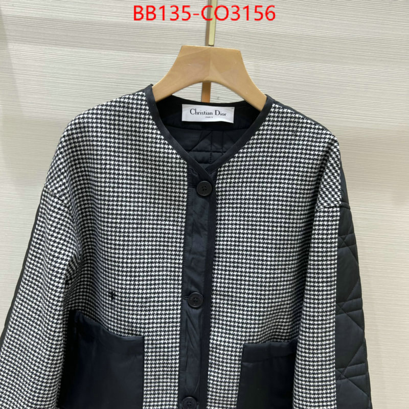 Clothing-Dior,luxury fashion replica designers , ID: CO3156,$: 135USD