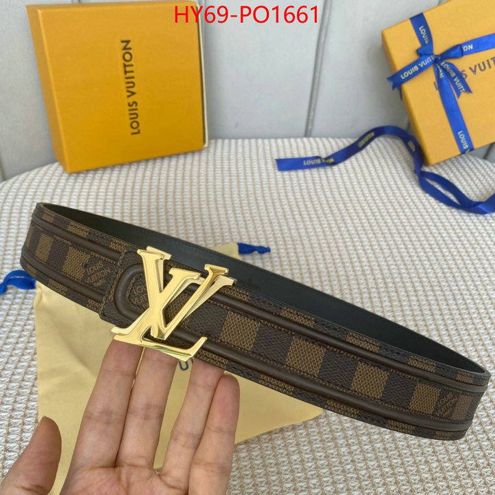 Belts-LV,fake designer , ID: PO1661,$: 69USD