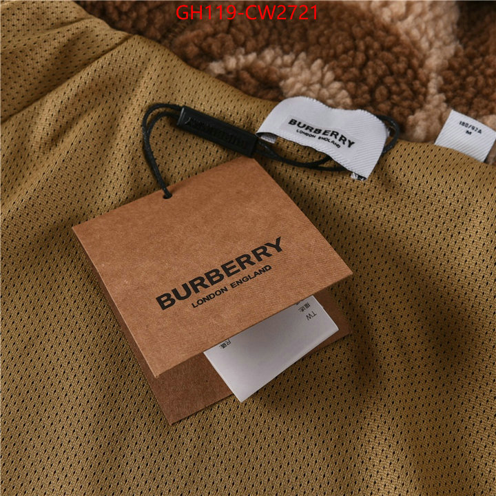 Clothing-Burberry,how to start selling replica , ID: CW2721,$: 119USD