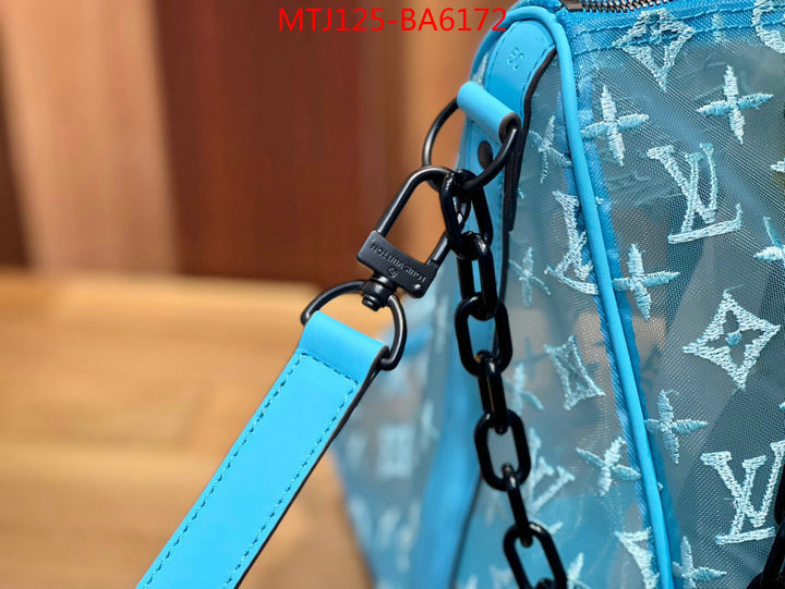 LV Bags(4A)-Keepall BandouliRe 45-50-,how to find designer replica ,ID: BA6172,$: 125USD