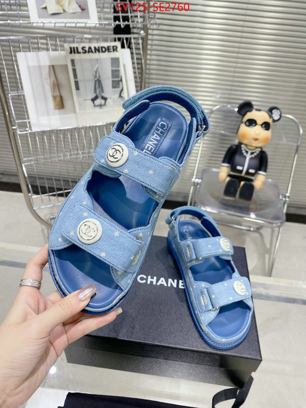 Women Shoes-Chanel,best knockoff , ID: SE2760,$: 125USD