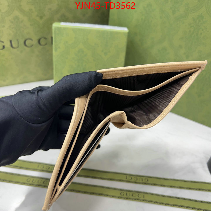 Gucci Bags(4A)-Wallet-,copy aaaaa ,ID: TD3562,$: 45USD