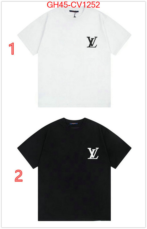 Clothing-LV,high quality 1:1 replica , ID: CV1252,$: 45USD