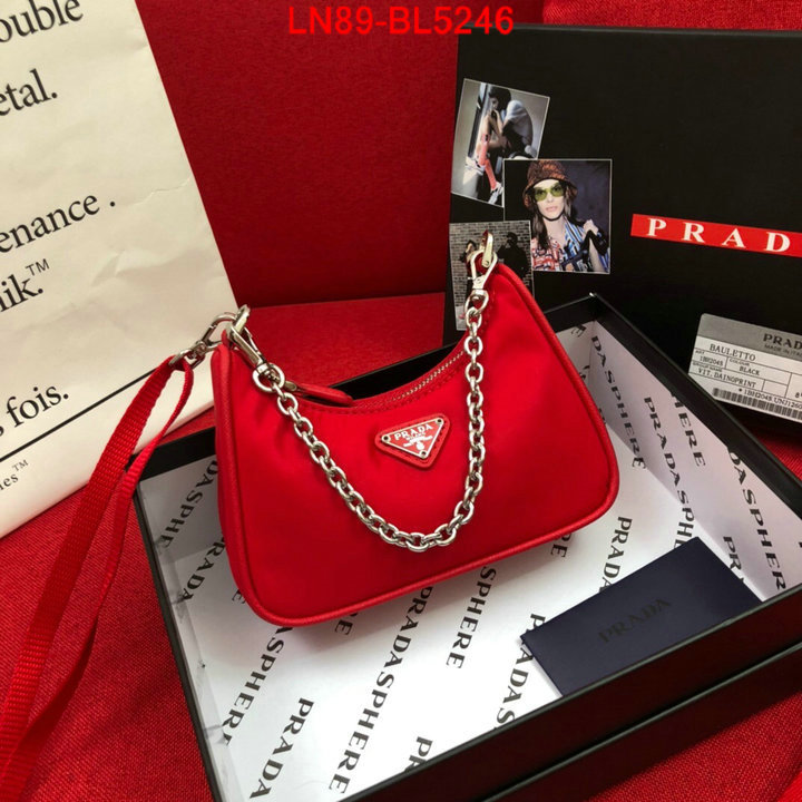 Prada Bags(4A)-Re-Edition 2000,buy first copy replica ,ID: BL5246,$: 89USD