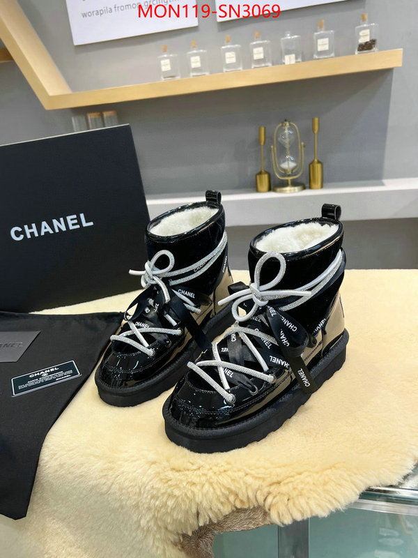 Women Shoes-Chanel,aaaaa+ replica , ID: SN3069,$: 119USD