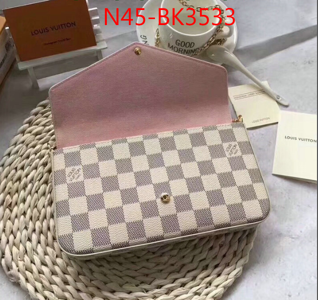 LV Bags(4A)-New Wave Multi-Pochette-,the best quality replica ,ID: BK3533,$: 45USD