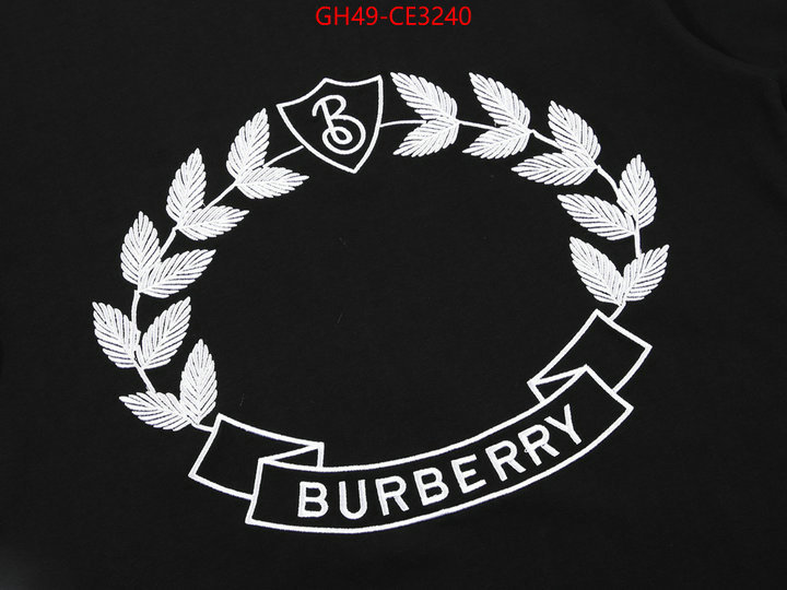 Clothing-Burberry,best knockoff , ID: CE3240,$: 49USD