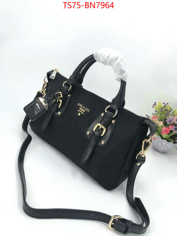 Prada Bags(4A)-Handbag-,replica online ,ID: BN7964,$: 75USD