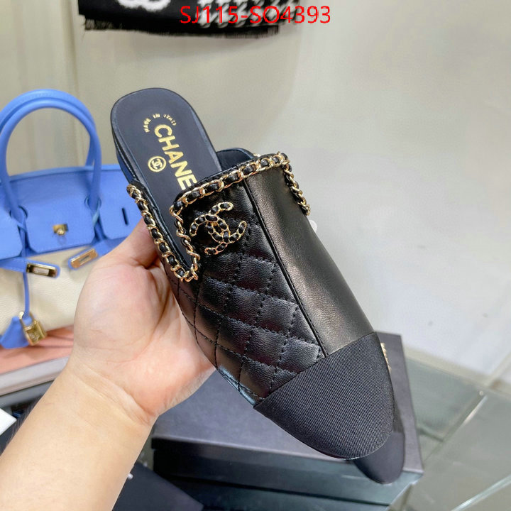 Women Shoes-Chanel,perfect quality designer replica , ID: SO4393,$: 115USD