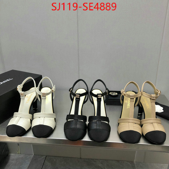 Women Shoes-Chanel,buy the best high quality replica , ID: SE4889,$: 119USD