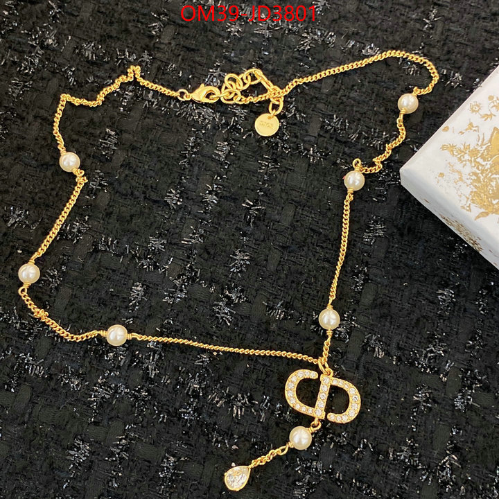 Jewelry-Dior,luxury fashion replica designers , ID: JD3801,$: 39USD