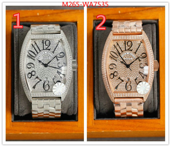 Watch(TOP)-Franck Muller,buy the best replica , ID: WA7535,$: 265USD