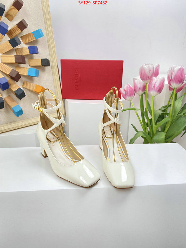 Women Shoes-Valentino,top quality designer replica , ID: SP7432,$: 129USD