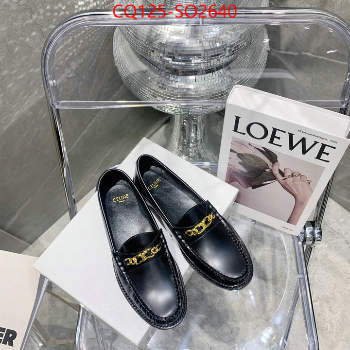 Women Shoes-CELINE,online from china designer , ID: SO2640,$: 125USD