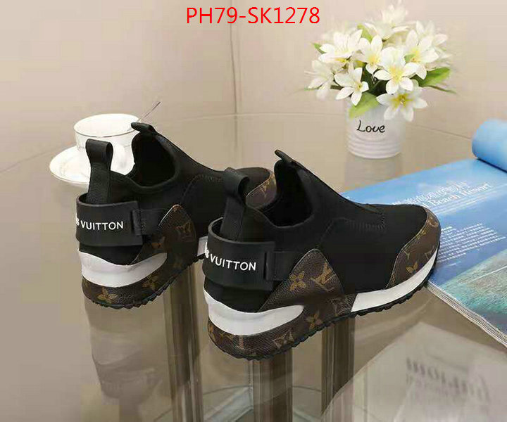 Women Shoes-LV,practical and versatile replica designer , ID: SK1278,$:79USD