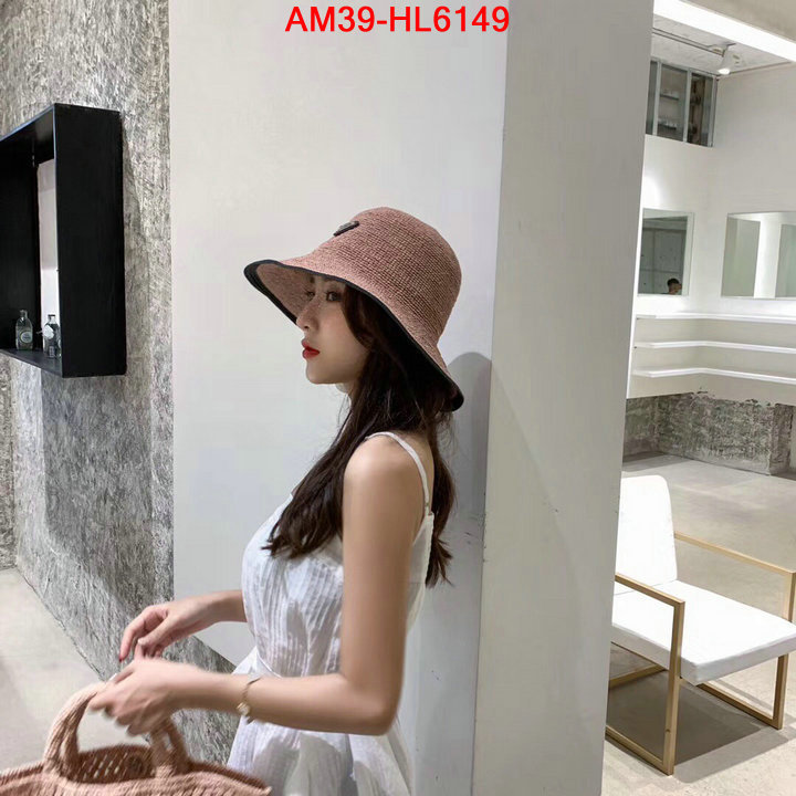 Cap (Hat)-Prada,luxury fashion replica designers , ID: HL6149,$: 39USD