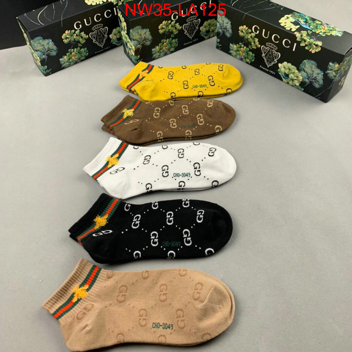 Sock-Gucci,high quality customize , ID:LA125,$: 35USD