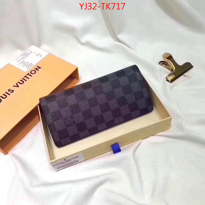 LV Bags(4A)-Wallet,ID: TK717,$:32USD