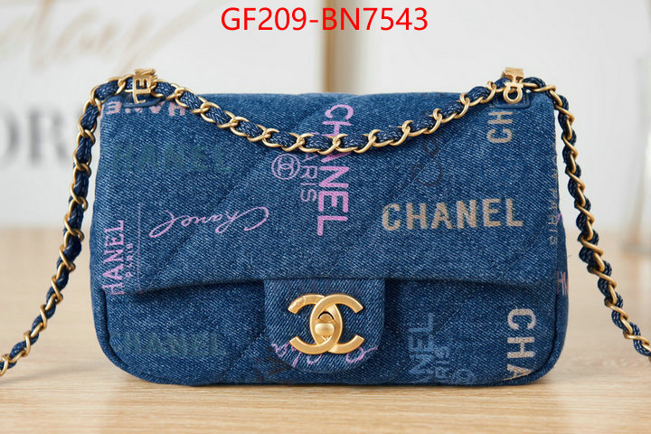 Chanel Bags(TOP)-Diagonal-,ID: BN7543,$: 209USD