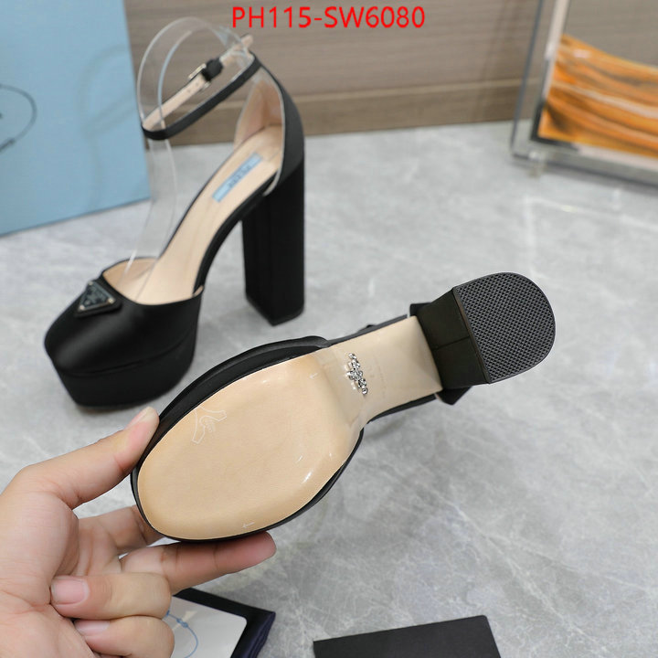 Women Shoes-Prada,highest quality replica , ID: SW6080,$: 115USD