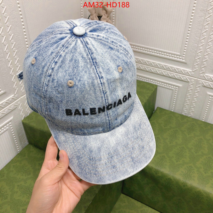 Cap (Hat)-Balenciaga,high quality happy copy , ID: HD188,$: 32USD