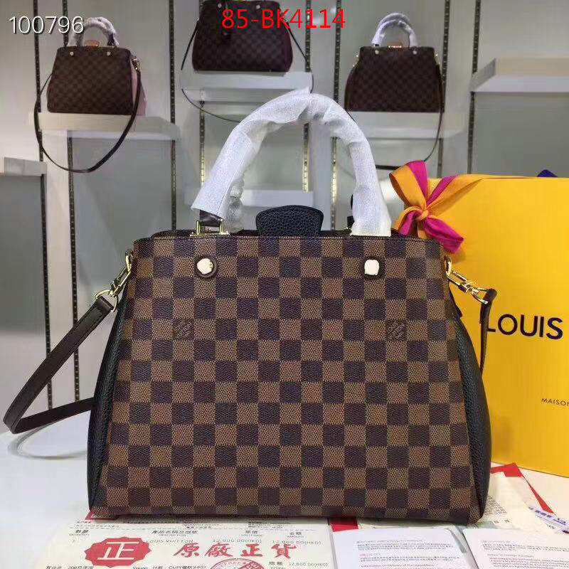 LV Bags(4A)-Handbag Collection-,ID: BK4114,$: 85USD