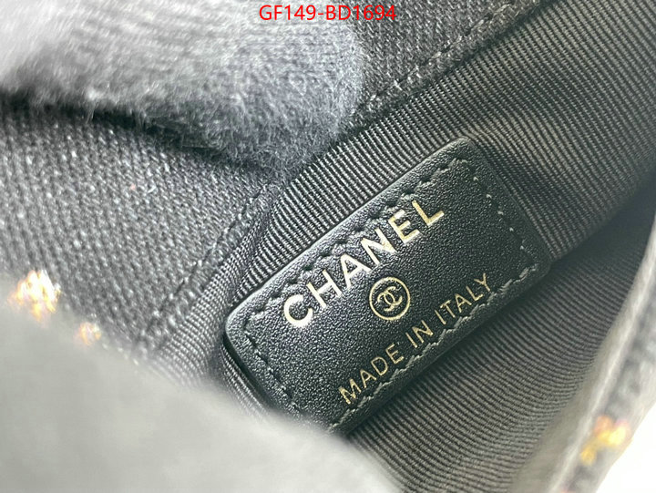 Chanel Bags(TOP)-Diagonal-,ID: BD1694,$: 149USD