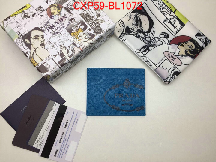 Prada Bags(TOP)-Wallet,ID: BL1072,$: 59USD