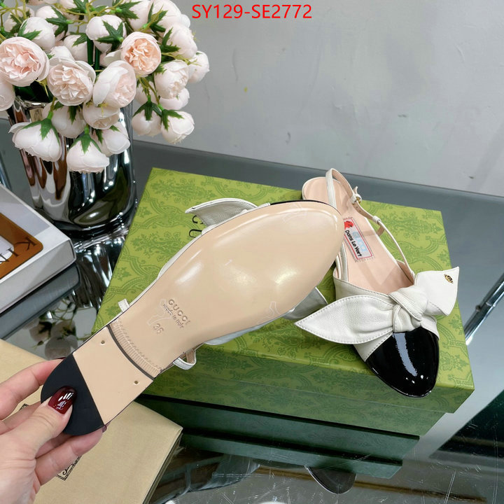 Women Shoes-Gucci,top 1:1 replica , ID: SE2772,$: 129USD