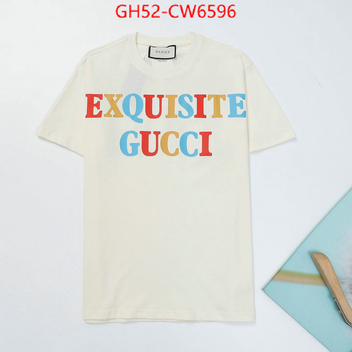 Clothing-Gucci,replica aaaaa+ designer , ID: CW6596,$: 52USD