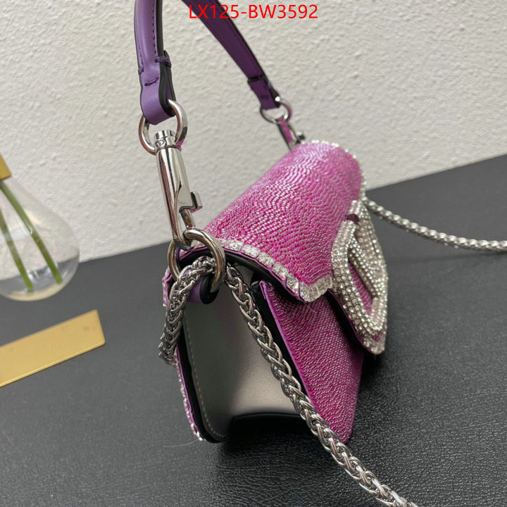 Valentino Bags(4A)-LOC-V Logo ,copy aaaaa ,ID: BW3592,$: 125USD