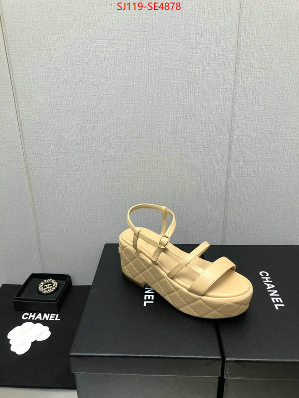 Women Shoes-Chanel,quality replica , ID: SE4878,$: 119USD