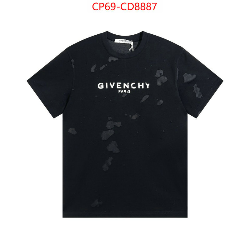 Clothing-Givenchy,2023 aaaaa replica customize ,ID: CD8887,$: 69USD