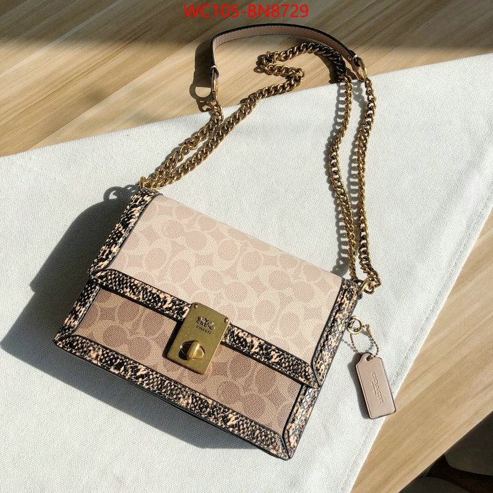 Coach Bags(4A)-Diagonal,fake aaaaa ,ID: BN8729,$: 105USD