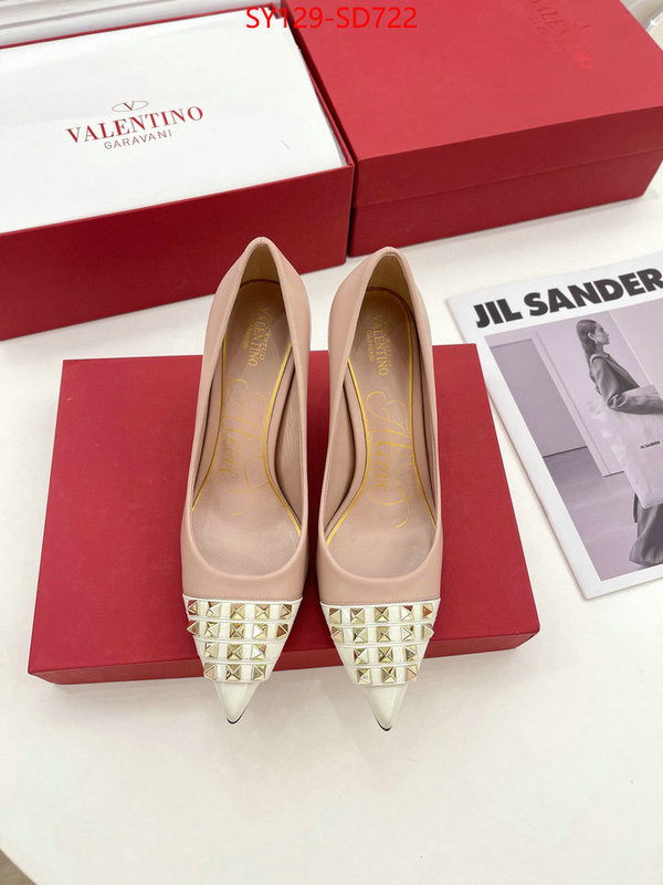 Women Shoes-Valentino,2023 replica wholesale cheap sales online , ID: SD722,$: 129USD