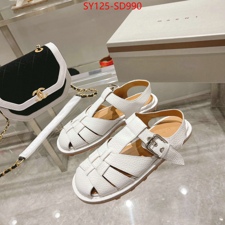 Women Shoes-Marni,replcia cheap , ID: SD990,$: 125USD